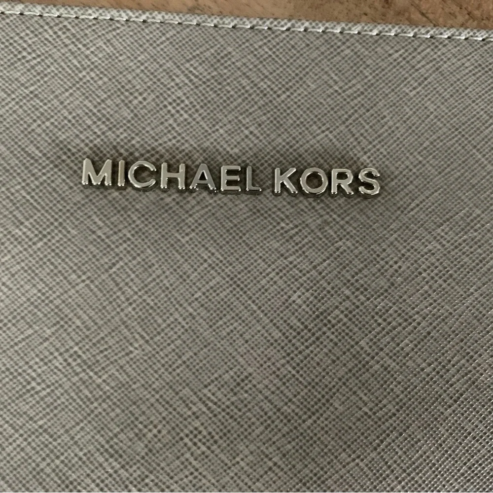Michael Kors Silver Gray Laptop Bag for 13-inch MacBook Pro